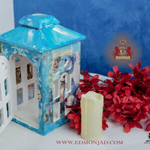 European style wooden lantern 03