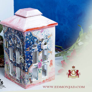 European style wooden lantern 02