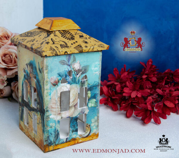 European style wooden lantern