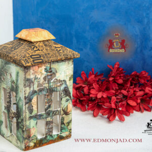 European style wooden lantern 06