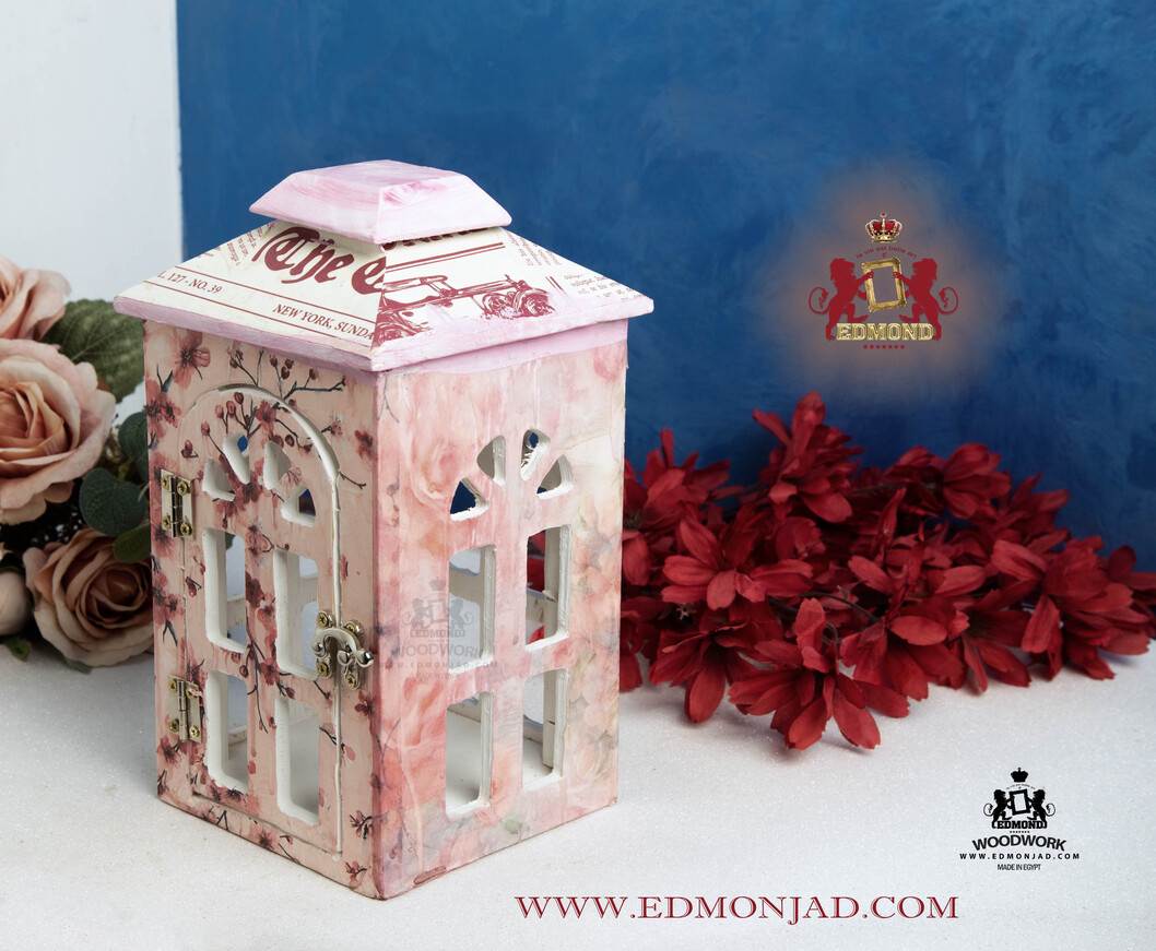 European style wooden lantern 08