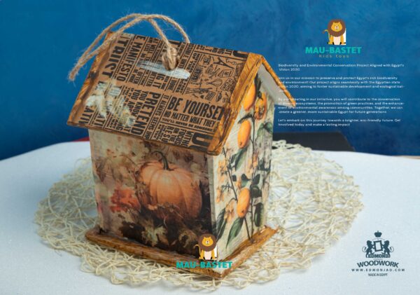 Mau - Bastet  Handcrafted Birdhouses