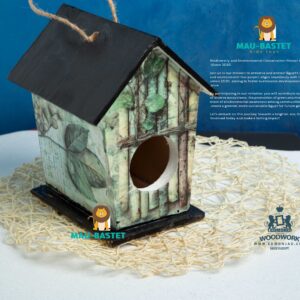 Mau - Bastet  Handcrafted Birdhouses
