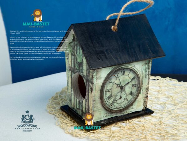 Mau - Bastet  Handcrafted Birdhouses