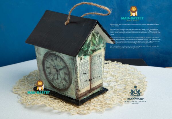 Mau - Bastet  Handcrafted Birdhouses