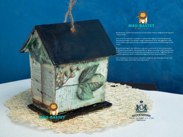 Mau - Bastet  Handcrafted Birdhouses