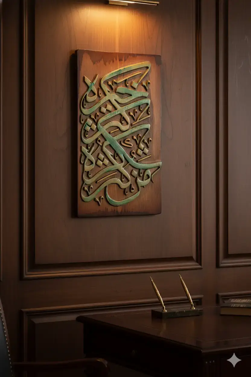 Handcrafted Islamic Calligraphy
