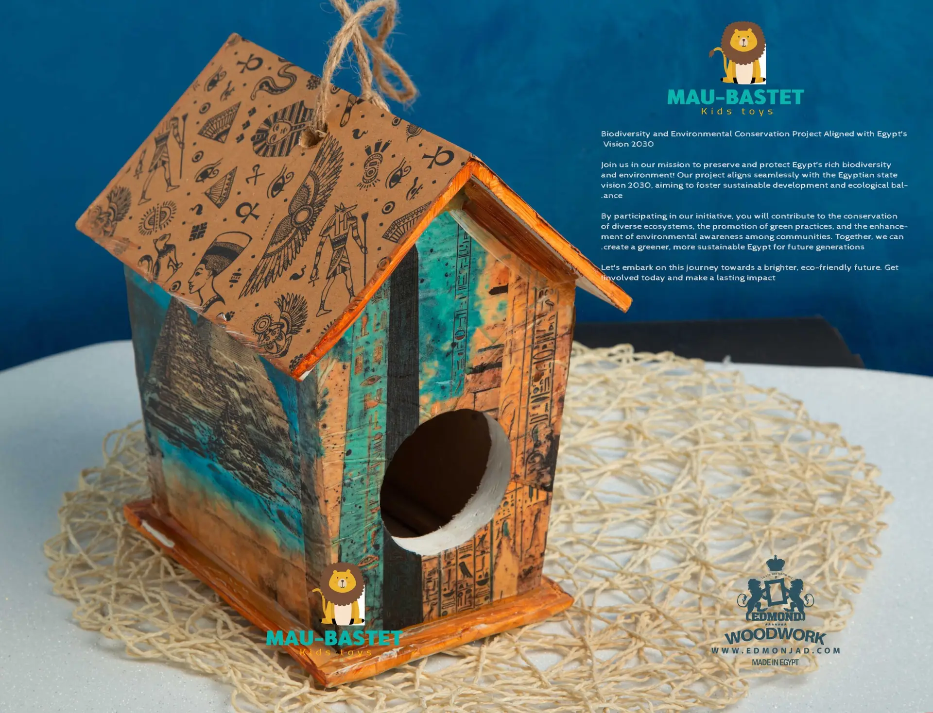 Mau - Bastet Handcrafted Birdhouses