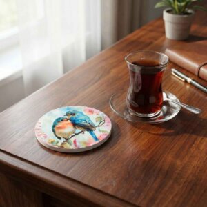 Luxury Handcrafted Wooden Coaster