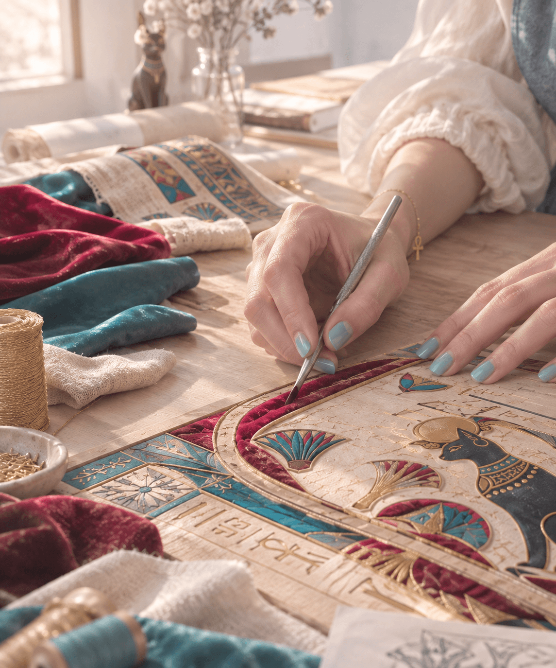 Handcrafted Kinusaiga Art by Edmon Jad